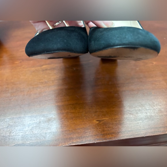 Marc Fisher black suede leather ankle strap pump. size 10M - Picture 9 of 14